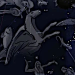 Céu de outubro, constelação Pegasus