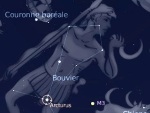 Ciel d'avril, constellation du Bouvier