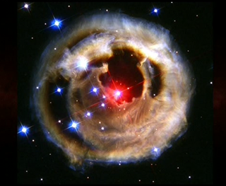 estrella V838 Monocerotis
