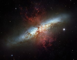 galaxie du cigare ou M82