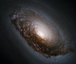 Sleeping Beauty galaxy of M64