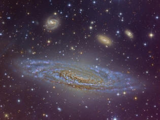 Galaxie NGC 7331, Deer Lick group