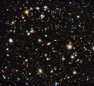 Galaxies du champ ultra profond avec Hubble