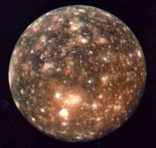Callisto satellite de Jupiter