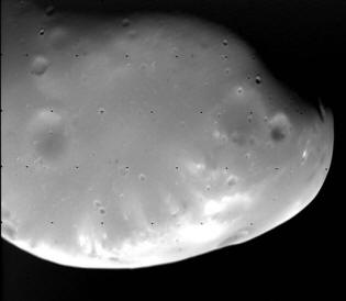 Deimos satellite of Mars