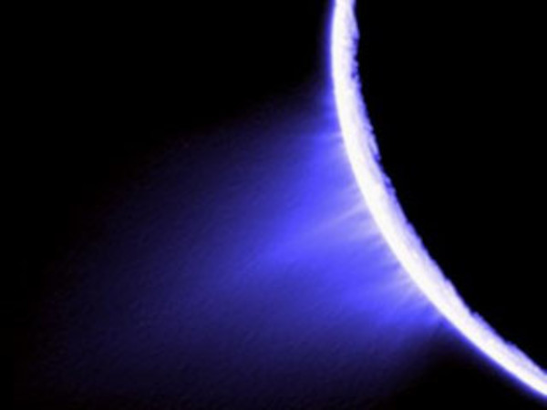 Eruptions of ice geysers on Enceladus