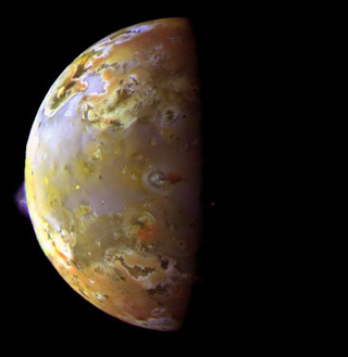 Merveille du monde - Io lune de Jupiter