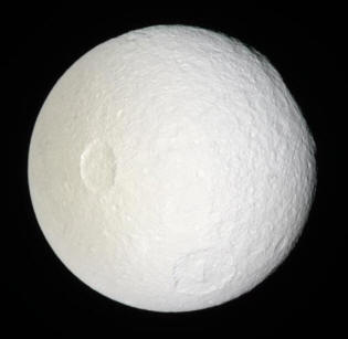 Tethys lune de Saturne