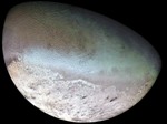 Triton, la plus grosse lune de Neptune