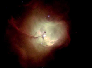 O N81 nebulosa, a nuvem de Magalhães
