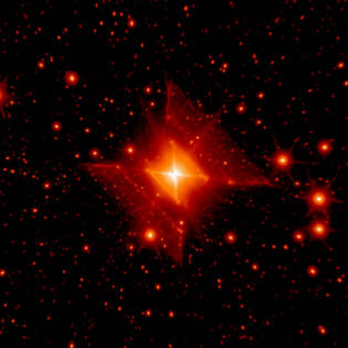Nebulosa quadrado vermelho ou MWC 922