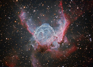 Thor's Helmet Nebula or NGC 2359