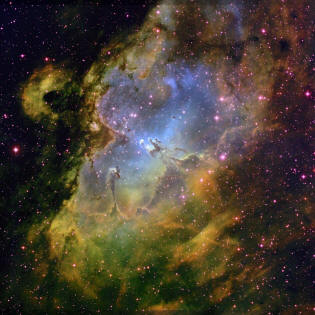 La nebulosa del águila o M16