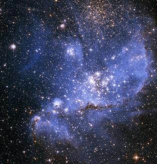 nébuleuse NGC 346 dans le Toucan