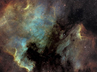 La nebulosa NGC 7000