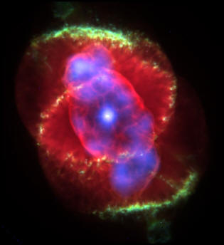 Nébuleuse de l'œil de chat ou NGC 6543