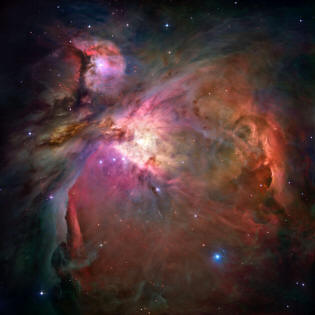 Orion nebula, so known under the name of M42