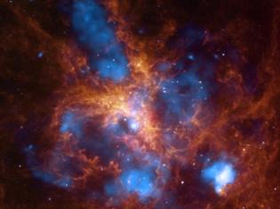 Nebulosa de la Tarántula se ve en rayos-X