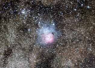 the Trifid Nebula