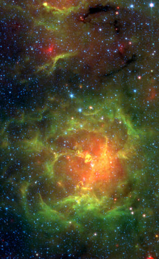 La nebulosa Trífida o M20