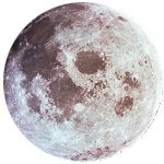 Earth's Moon: diameter 3 474 km