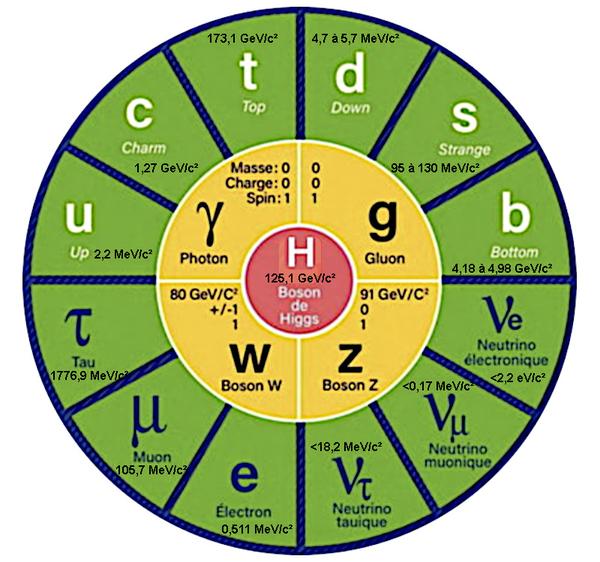 Pourquoi les particules élémentaires n'ont pas de masse ?