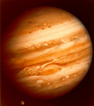 Jupiter et Ganymède