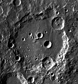 lunar crater Clavius