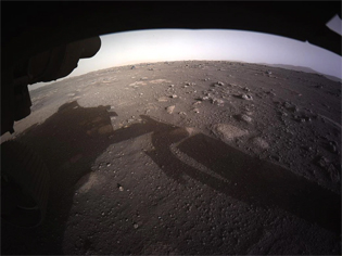 perseverance image du sol martien
