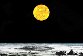 jour sur Mercure, le Soleil est 2 fois plus gros que sur Terre