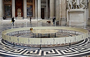 Pendule de Foucault, Panthéon
