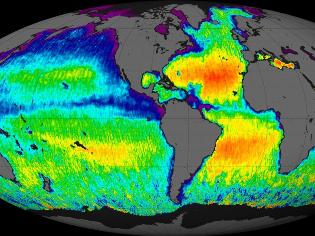 aquarius, satellite d'observation des océans