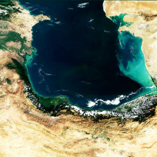 envisat Mar Caspio