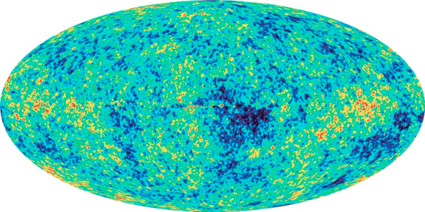 background radiation of the universe WMAP