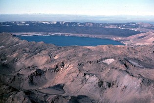 Askja caldera in Iceland